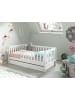 58 aufm Kessel JUNIORBETT Karie 148x60x76 aus Massivholz+MDF in Weiß