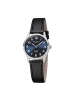 Regent Armbanduhr-Analog schwarz klein (ca. 29mm) Regent Lederarmband