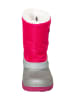 Spirale Kinder-Winterstiefel Jonk gefüttert in fuchsia/silber