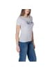 EA7 Weiß Baumwolle T-Shirt