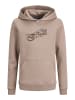 JACK & JONES Junior Kapuzenpullover in Desert Taupe