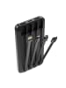 FOREVER Forever Powerbank TB-411 ALLin1 10000 mAh mit Kabeln USB-C +