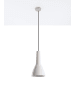 Nice Lamps Hängeleuchte "Mattia" in Beton grau rund 1xE27 LED loft NICE LAMPS