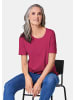GOLDNER Gepflegtes Shirt in formstabiler Ware in pink
