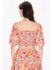 myMo Women Top in red multicolor