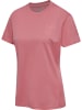 Hummel Hummel T-Shirt Hmlactive Multisport Damen Atmungsaktiv Feuchtigkeitsabsorbierenden in DUSTY ROSE