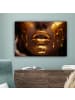 MuchoWow Leinwand bilder Goldenes Gesicht (BxH)