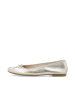 Bianco Ballerinas in Gold