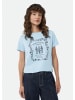 comma T-Shirt  in  50D5_hellblau