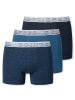 Schiesser Boxershort 3er Pack in Blau