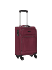 D&N Travel Line 9204 - 4-Rollen-Kabinentrolley S 55 cm (schwarz) in lila
