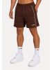 SMILODOX Regular Fit Shorts Calvento in Braun