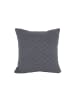 Present Time Kissen Diamonds Quilted - Grau - 45x45x15cm