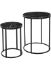 Home&Styling Collection Kaffeetische in schwarz