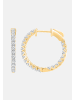 Ethische Diamanten Ohrringe aus 375 Gelbgold mit Lab Grown Diamant