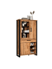 ebuy24 Vitrinenschrank Enna Mango 106 x 45 cm