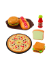 Wisam® Picknickkorb-Set, geflochtenes Essgeschirr, 33-teilig.