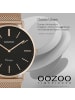 Oozoo Armbanduhr Oozoo Vintage Series roségold groß (ca. 40mm)