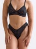Erlich Textil  String ICONIC LACE BRAZIL STRING in schatten schwarz