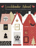 ars edition Leuchtender Advent | Edler Adventskalender-Leporello mit 24 transparenten...