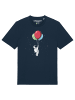 wat? Apparel T-Shirt Little Balloon Astronaut in Dunkelblau