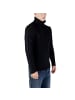 Gianni Lupo Schwarz Marabu Rollkragenpullover
