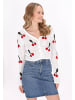 myMo Women Cardigan in white