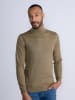 Petrol Industries Feinstrickrollkragenpullover Rhinelander in Braun