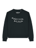wat? Apparel Sweatshirt Was muss das muss in Schwarz