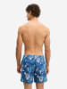 Marc O'Polo Badehose Woven in navy peony print 2