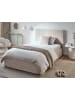 Beliani Doppelbett VION in Beige - (W) 137 x (H) 110 x (L) 216 cm