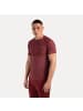 SMILODOX T-Shirt Thilo in Bordeaux
