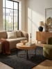 KADIMA DESIGN Couchtisch | Eiche-Look, Stauraum, Modern, Rund, Design