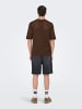 ONLY & SONS Strick-Shirt in Demitasse