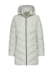 Camel Active Wattierte Jacke mit abnehmbarer Kapuze in Salbei
