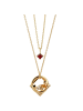 Carolin Stone 925/- Sterling Silber in gelb