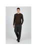 Karl Lagerfeld Langarmshirt 755001 in dunkelbraun