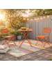 Butlers Gartenmöbel-Set URBAN ONE 3-tlg. in Orange