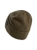 Camel Active Beanie aus reiner Lammwolle in Dunkelbraun