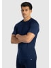 SMILODOX T-Shirt Zeyn in Marineblau