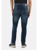 Camel Active Regular Fit 5-Pocket Jeans aus Baumwolle in Blau