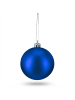 relaxdays 50-tlg. Weihnachtskugeln Set in Blau