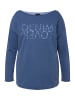 Ulla Popken Sweatshirt in helles segelblau