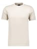Ragman Pima T-Shirt Rundhals mit Bündchen in Beige