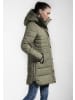 Polarino Wintermantel in khaki
