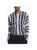 Desigual Weiß Viskose Damen Pullover