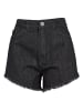 Urban Classics Hot Pants in black washed