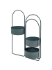 Beliani Indoor Blumentopf COLUTENA in Blau - (W) 56 x (H) 75 x (L) 26 cm