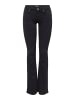 ONLY Flared fit jeans in Black Denim