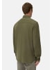Camel Active Langarm Hemd aus reiner Baumwolle in Khaki